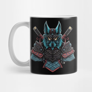 samurai dog Mug